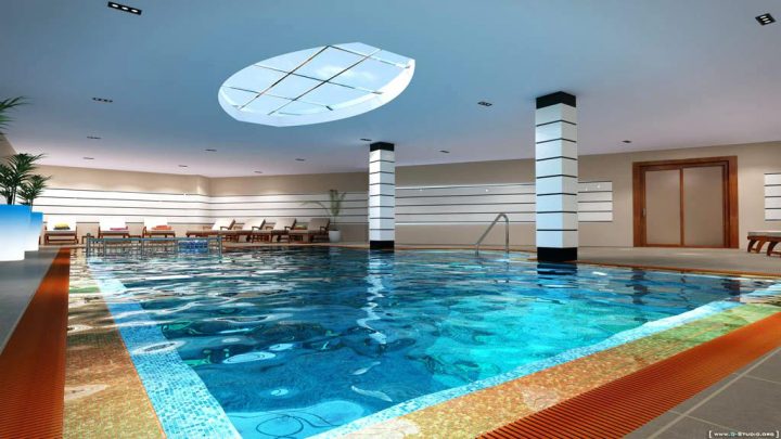 نمونه طرح استخر سرپوشیده همگانی-swimming pool